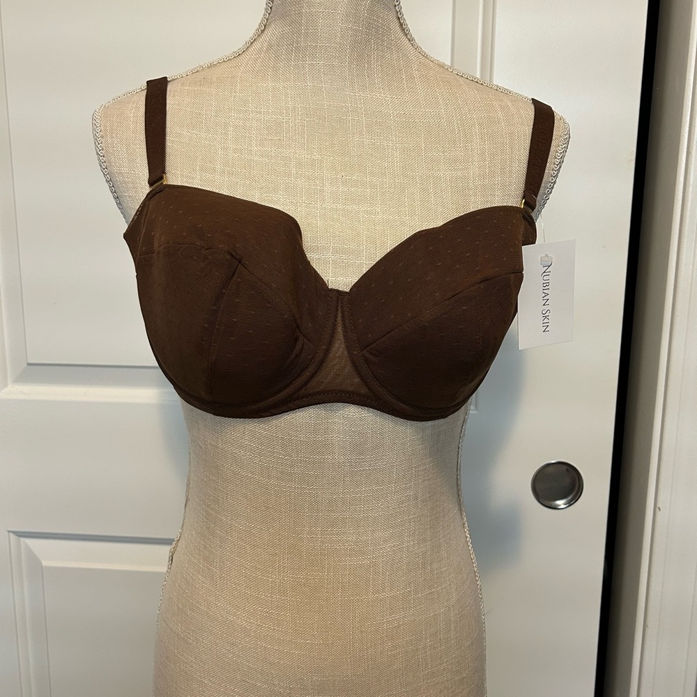 Nubian Skin Chocolate Underwire Bra